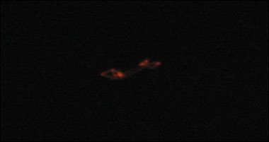 UK UFOs photographed May 10, 2008, Gravesend, Kent 9:40PM, Benjamin Gaut photo