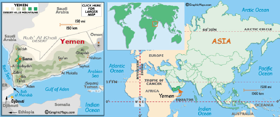 Yeman Map