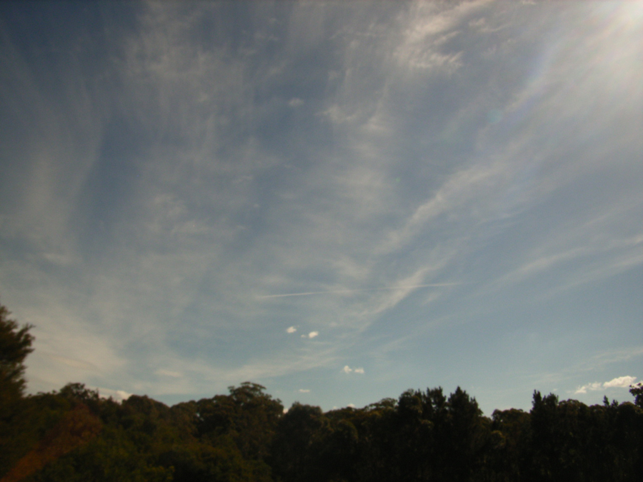 Australia Gold coast chemtrails May 2 2008