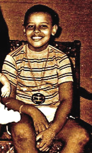 Barry Soetoro 10 years old