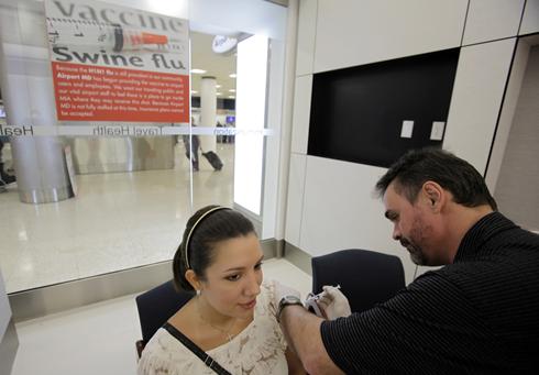 Airport Flushot Poisoning convenience 