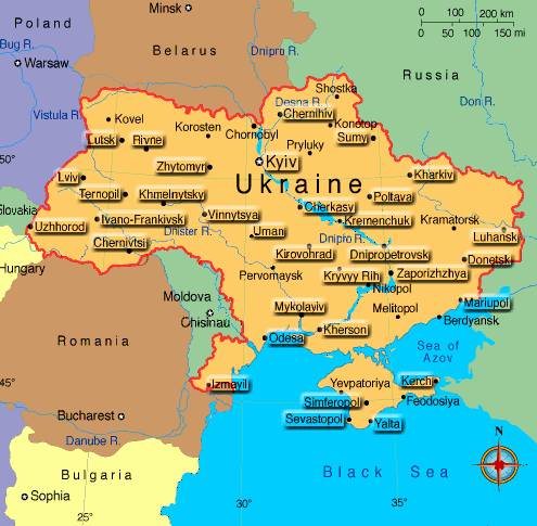 Ukraine Map